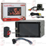 XO Vision 2DIN XOD1752BT 6.2" Car DVD CD Receiver with Bluetooth