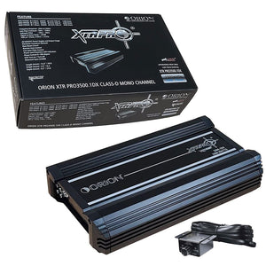 Orion XTR PRO3500.1DX Class D Monoblock Car Amplifier 3500W RMS