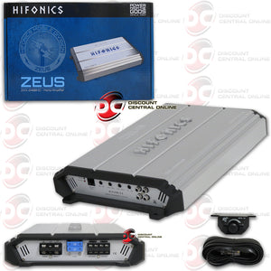 HIFONICS ZXX-2400.1D CAR AUDIO CLASS D MONOBLOCK AMPLIFIER 2400W MAX